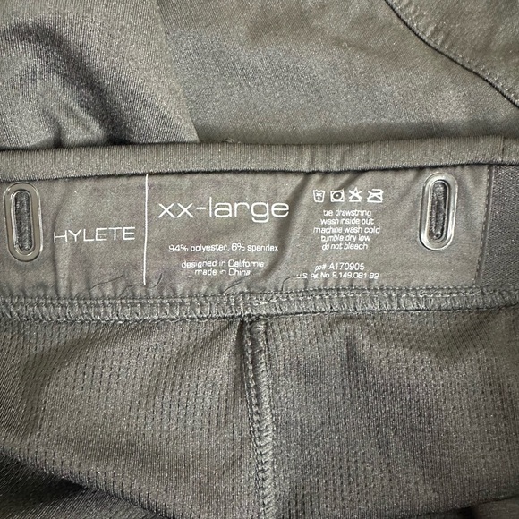 Sold Hylete Flexion athletic Shorts Black size XXL NWT - Picture 6 of 6